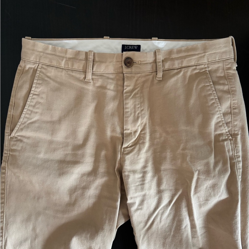 J. Crew Men's Tan Chino Pants